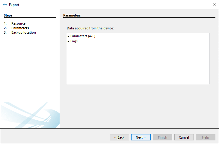 Relatório de Exportação