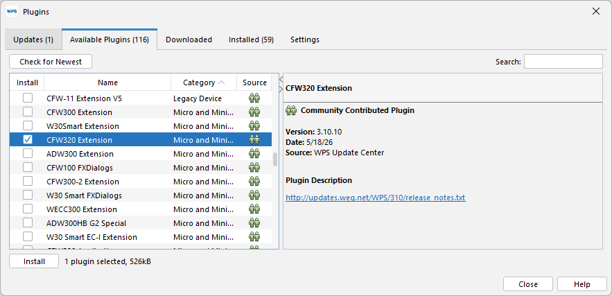 Select Device Module