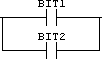Figura 2 - Contatos em Paralelo