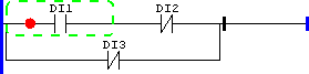 Figura 1 - Antes, elemento selecionado e pressionado Ctrl+C