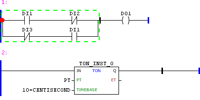 Figura 4 - Antes, grupo selecionado e pressionado Ctrl+C