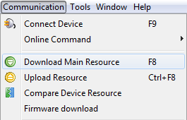 Figura 1: Download a partir del Menú